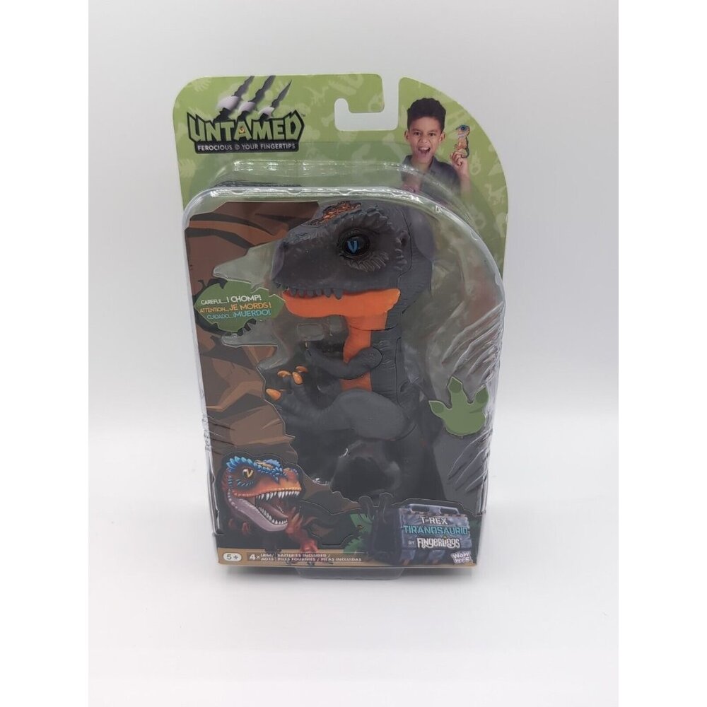 RARE WowWee Fingerlings Untamed T-Rex  Dinosaur Toy Figure - DITCH